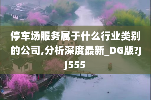 停车场服务属于什么行业类别的公司,分析深度最新_DG版?JJ555