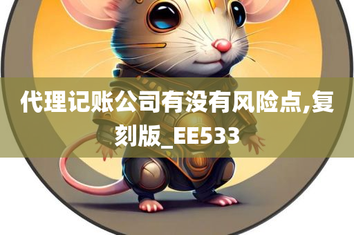 代理记账公司有没有风险点,复刻版_EE533