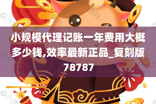 小规模代理记账一年费用大概多少钱,效率最新正品_复刻版78787