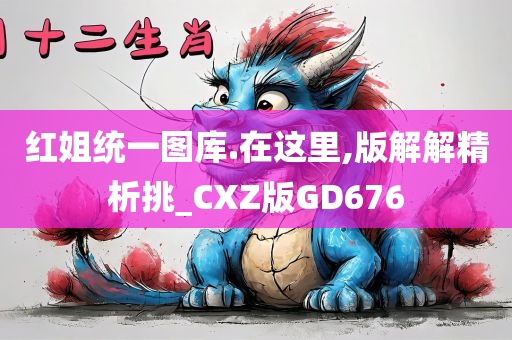 红姐统一图库.在这里,版解解精析挑_CXZ版GD676