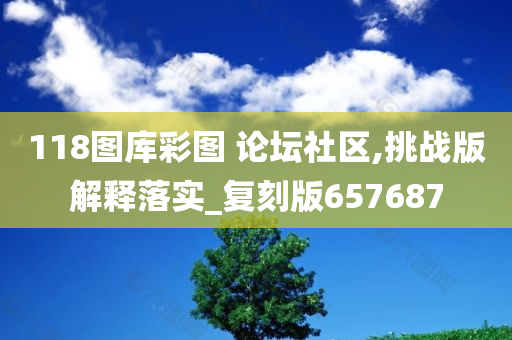 118图库彩图 论坛社区,挑战版解释落实_复刻版657687