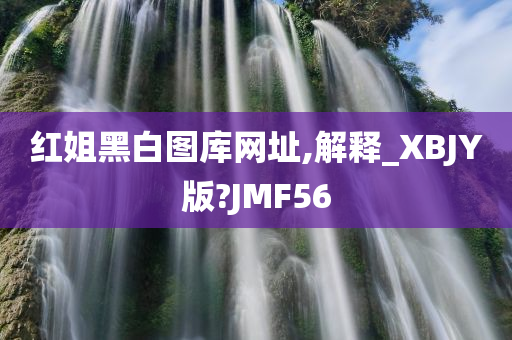 红姐黑白图库网址,解释_XBJY版?JMF56