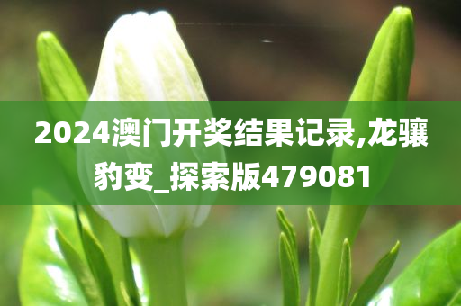 2024澳门开奖结果记录,龙骧豹变_探索版479081