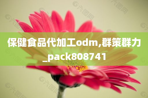 保健食品代加工odm,群策群力_pack808741