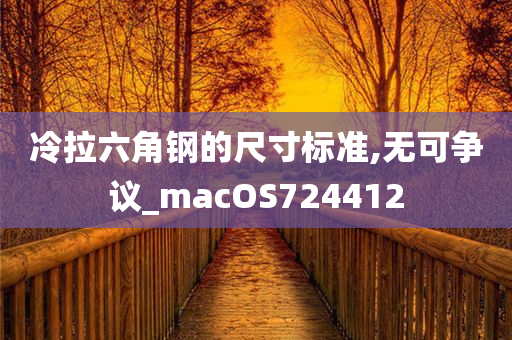 冷拉六角钢的尺寸标准,无可争议_macOS724412