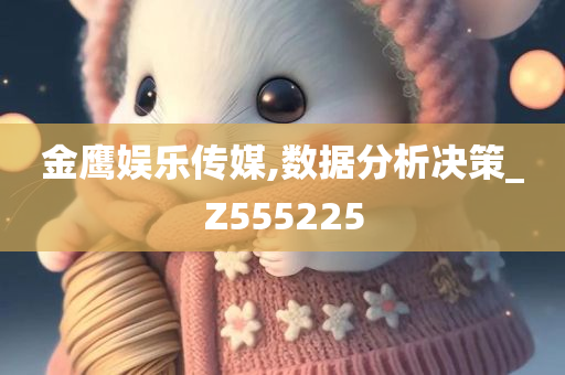 金鹰娱乐传媒,数据分析决策_Z555225