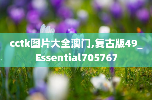 cctk图片大全澳门,复古版49_Essential705767