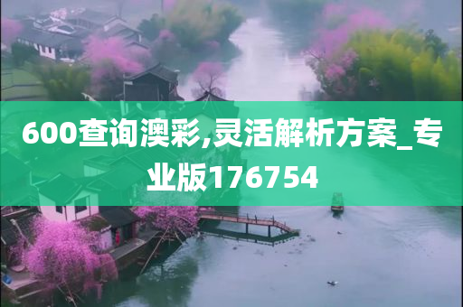 600查询澳彩,灵活解析方案_专业版176754