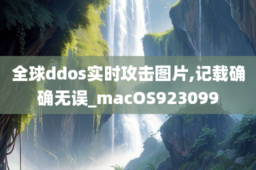 全球ddos实时攻击图片,记载确确无误_macOS923099