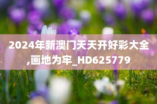 2024年新澳门天天开好彩大全,画地为牢_HD625779