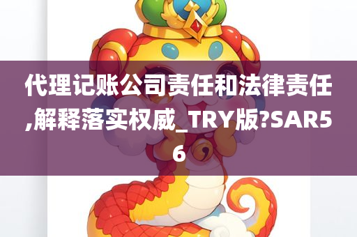 代理记账公司责任和法律责任,解释落实权威_TRY版?SAR56